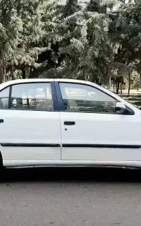 سمند LX بدون رنگ