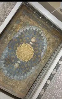 فرش نگین هلال کاشان 1200شانه 50 درصد تخفیف