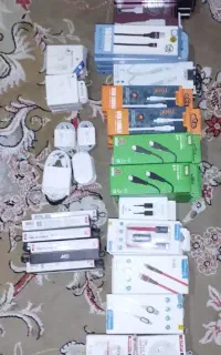 کابل شارژر موبایل  فروش تعداد۱۵۰عدد قیمت خوب