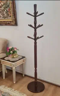 جا لباسی ایستاده چوبی