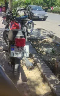 موتور سیکلت پلاک ملی 85