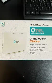 مودم  VDSL2 U.Tel V304F