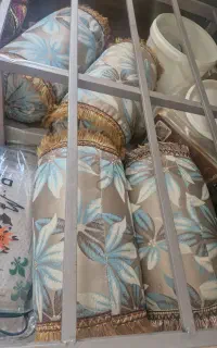 ۶عدد بالشت لوله‌ ای نو