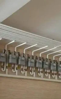 لوله‌کشی گازمنازل گلخانه ادارات وآتش‌نشانی ساختمان