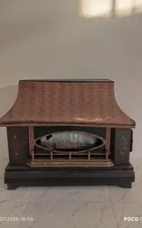 سنسور دار بخاری طرح شومینه