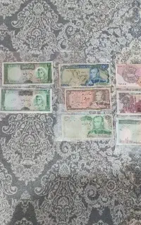 اسکناس ایرانی قدیمی و خارجی