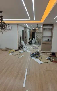 نقاشی نصب کاغذ پوستر پار‌کت کفپوش قرنیز ترمووال