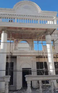 سلام و درود اجرای نمای سنگ و سوفال