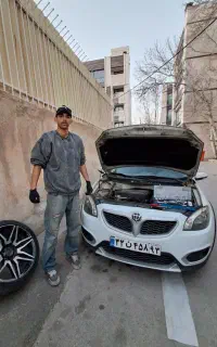 امداد سیار برق خودرو .مکانیک سیار پنچرگیری،باطری