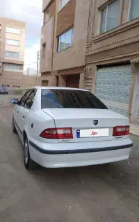 سمند سفید مدل 90