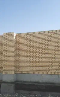 اجرای دیوار چینی آجرنما ، ده سوراخه ، لفتون