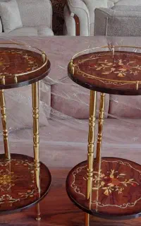 میز تلفن پایه فلزی