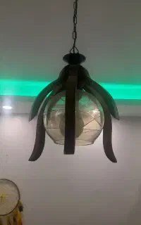 لوستر چوبی
