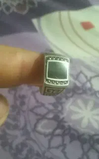 انگشتر نقره نگین دار زیبا