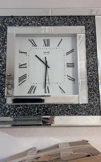 ساعت دیواری ایینه ای