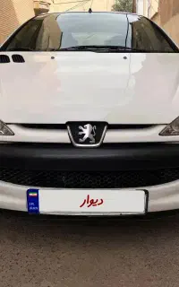 پژو ۲۰۶ sd مدل ۹۸ بابرگه تشخیص رنگ