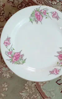 بشقاب گل سرخی