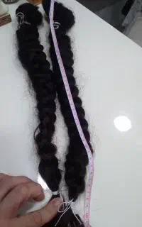 موهای طبیعی بافته شده ۵۰سانت
