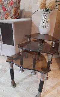 میز عسلی ۳ تایی سالم و زیبا