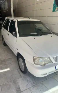 پراید ۱۱۱ مدل ۹۵ بدون رنگ