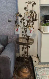 آباژور ایستاده سه چراغ مدل لاله