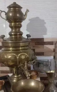 سماور ذغالی سنگین وزن