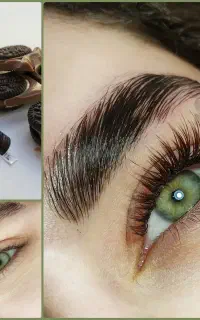 خدمات تخصصی اکستنشن مژه و لیفت مژه-ابرو