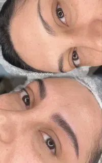 مدل میکروبلیدنگ ابرو(هاشور ابرو) بدون هزینه