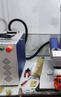 حک لیزر فلزات، حک فایبر، برش لیزر