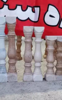 نرده سنگی ، آجر نسوز