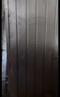 درب حیاطی نفررو بهمراه قفل نو