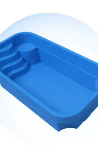 استخر آماده فایبر گلاس پیش ساخته