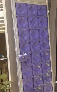 درب حیاط ماشین رو