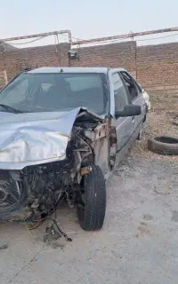 پژو 405 مدل 86 تصادفی