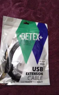 کابل شارژ دسته پلی 3 بهترین مدل (detex)