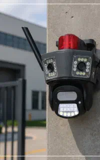 دوربین سیم کارتی ۳ لنز آژیر دار