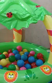 استخر بادی کودک سایبان دار