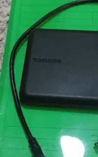 هارد اکسترنال ۲ ترابایت توشیبا، در حد نو با کارتن