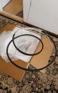 لوستر خطی طرح ماه