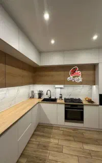 کمد دیواری /کابینت آشپزخانه طرح شکوفه کد۱۹۸