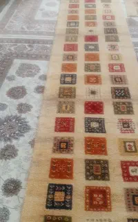 کنار گلیم فرش در حد نو