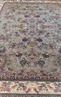 فرش ۱۲متری طرح افشان رنگ فیلی