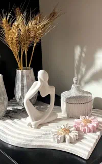 شمع ،سنگ مصنوعی و قالب سیلیکونی