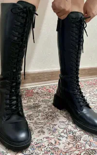 چکمه ساق بلند اصل زارا سایز ۴۰