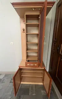 جا کفشی چوبی