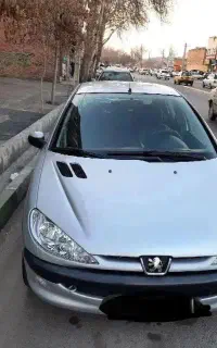 پژو۲۰۶ نقره ای مدل۸۴ تیپ۳
