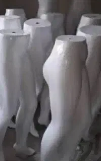 ۱۵ عدد مانکن پا تمیز فایبر گلاس