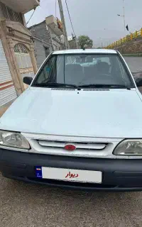 پراید 92 بدون رنگ