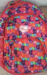 کیف مدرسه و کیف غذا و کلاسور کلاس زبان