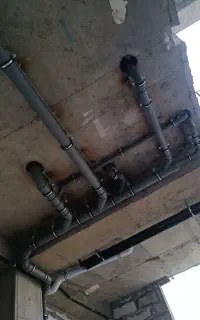 لوله کشی آب و فاظلاب ساختمان مسکونی و تجاری